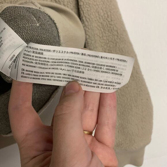 Vintage Abercrombie & Fitch Fleece Pullover Quart Half Zip Snap Button Pile - Picture 8 of 8